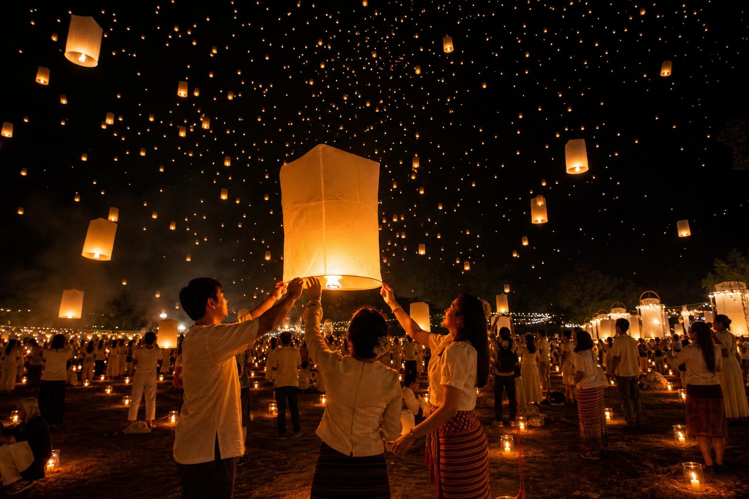 CAD Khomloy Sky Lantern Festival